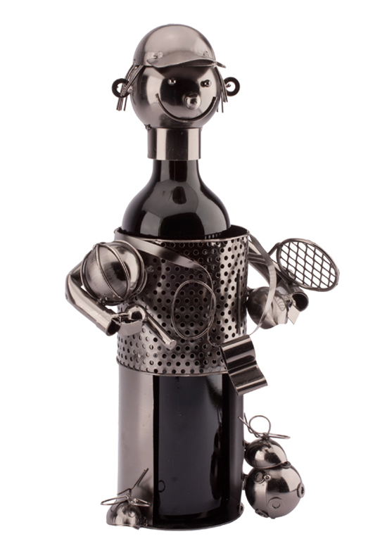 Suport decorativ sticla vin Sportiv