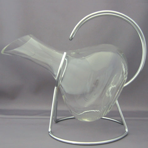 Decantor cu suport metalic