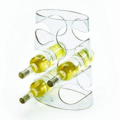 Suport sticle vin Transparent