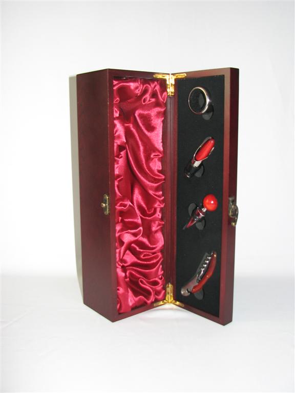 CUTIE 1 STICLA VIN CU 4 ACCESORII, MATASE ROSIE 4006R
