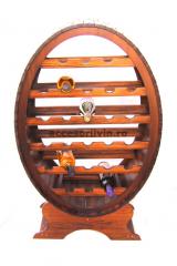 Raft lemn 26 sticle