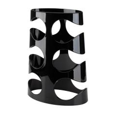 Suport sticle vin Negru