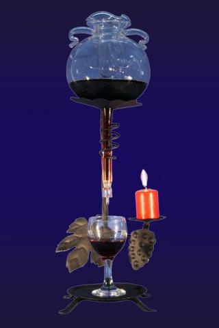 Decantor fier forjat