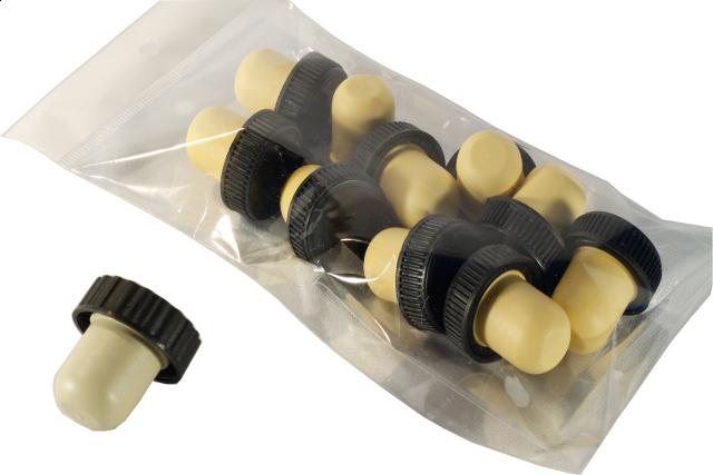 Dop silicon cu cap de plastic