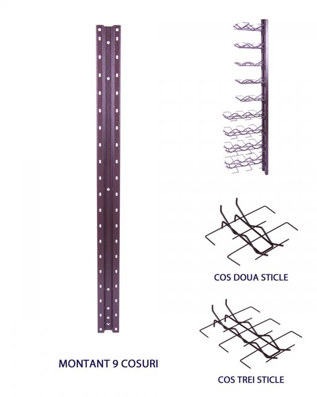 Montant vertical 114 cm