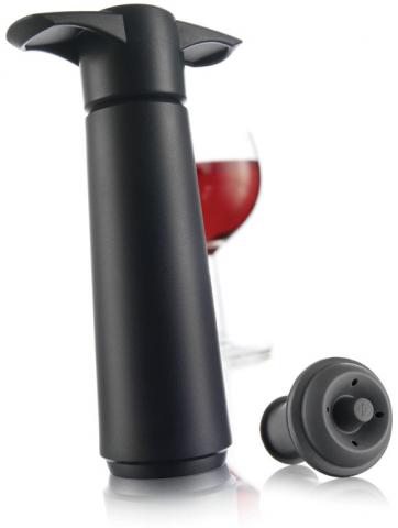 Wine Saver Giftpack black