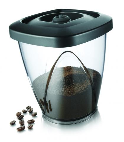Recipient cu vidare pentru depozitare cafea