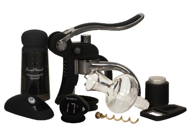 SET DESFACATOR SI ACCESORII PENTRU SERVIREA VINULUI WO 6294