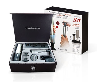 Set accesorii vin cu tirbuson electric