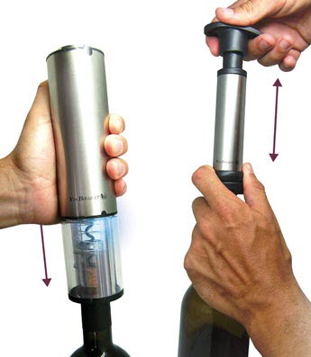 Set accesorii vin cu tirbuson electric
