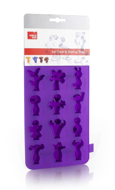 Tavita violet figurine gheata