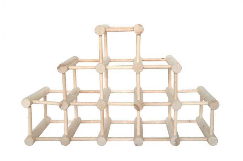 Raft 14 sticle - piramida