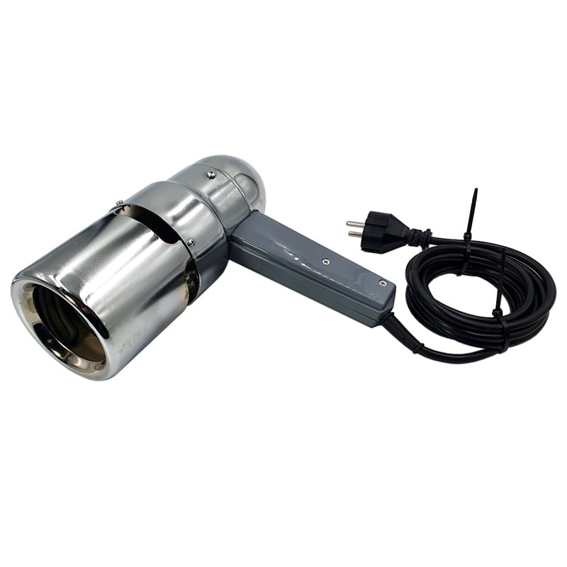 Aparat capisonat manual cu aer cald