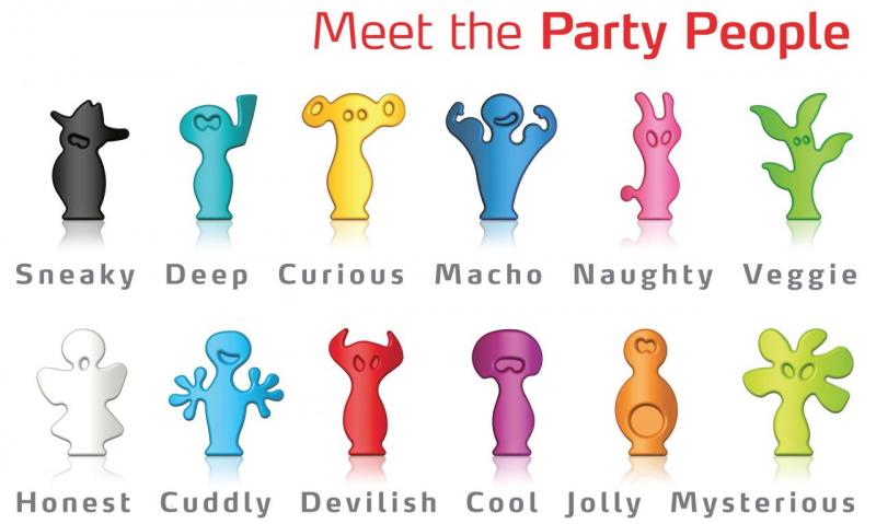 Glass Markers Party People